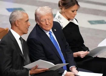 Obamas are portrayed as apes in a Truth Social post that the White House removes.