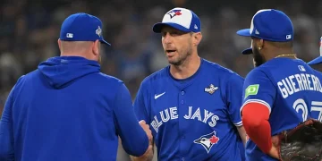 Max Scherzer agrees to rejoin the Toronto Blue Jays.