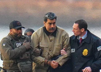 Nicolás Maduro, the president of Venezuela, is captured by the United States.